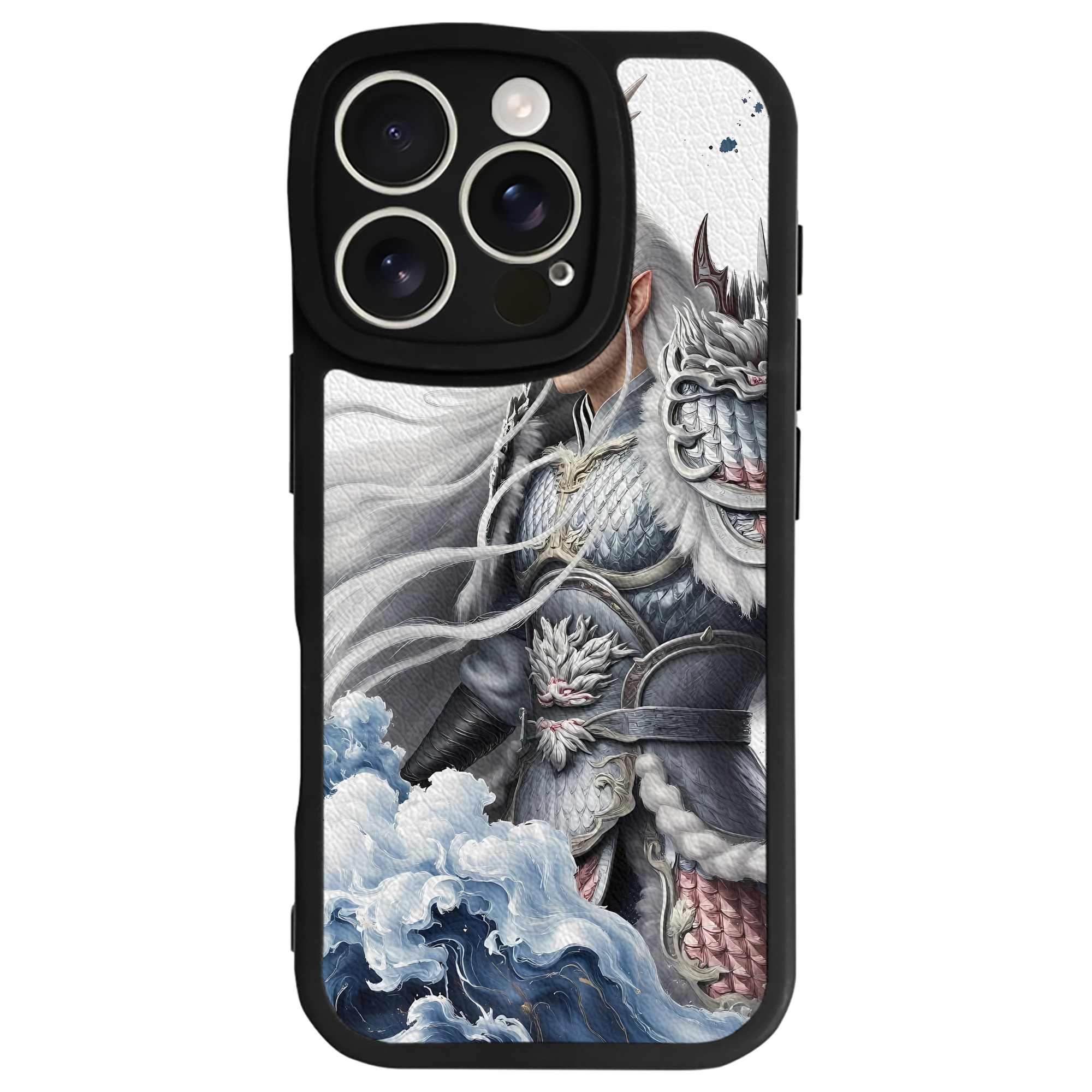 （画像用） Ne Zha 2 ナタ 魔童の大暴れ 【iPhone 16シリーズ対応】シリコンスマホケース（レザー調） 材質：シリコン